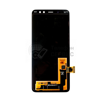 Замена дисплея Samsung A530F galaxy A8 (2018) (Black) (GH97-21529A) (фото)