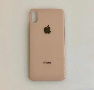 Задняя панель для iPhone XS gold (фото)