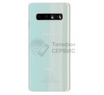 Замена задней панели Samsung G975 galaxy S10+ (White) (GH82-18534F) (фото)