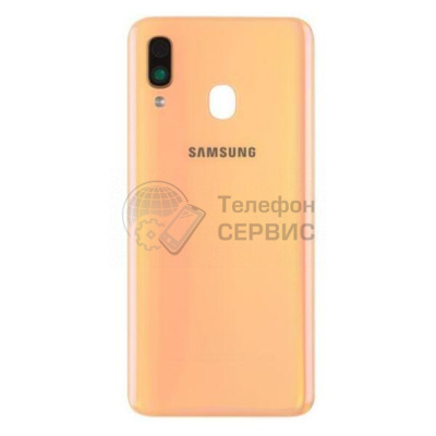 Замена задней панели Samsung A405 galaxy A40 (Orange) (GH82-19406D) (фото)