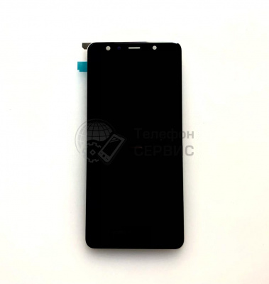 Дисплейный модуль Samsung A750 Galaxy A7 (2018) (black) (GH96-12078A) (фото)