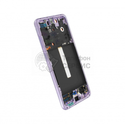 Замена дисплея Samsung G990 galaxy S21 FE (violet) (GH82-26414D) (фото)