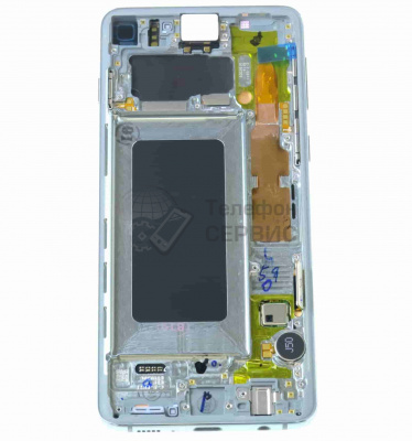 Замена дисплея Samsung G973 galaxy S10 (Green) (GH82-18835E) (фото)