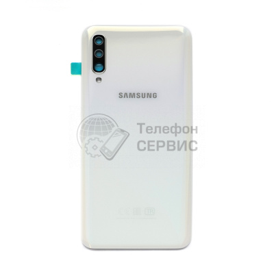 Замена задней панели Samsung A505 galaxy A50 (white) (GH82-19397B) (фото)