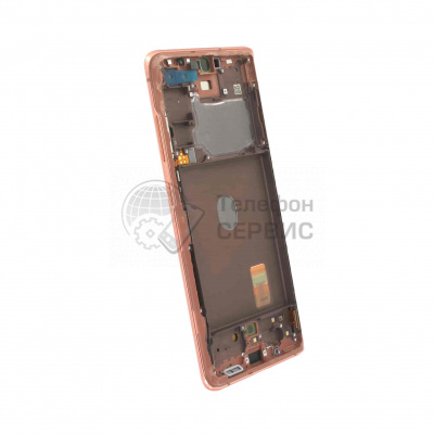 Замена дисплея Samsung G780/G781 galaxy S20 FE (orange) (GH82-24219F) (фото)